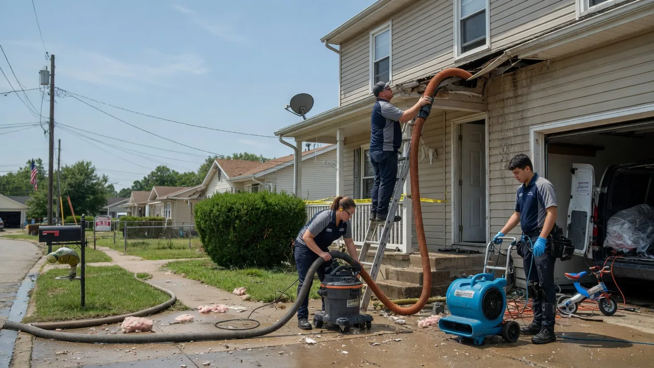 Water Damage Restoration in Basco, IL near me
